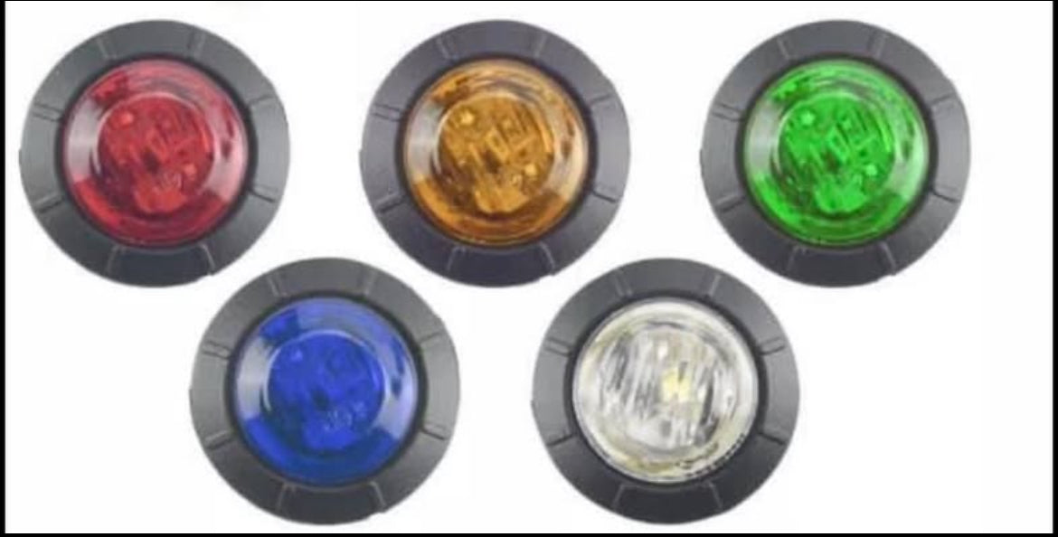 Led bullet marker lights (pair)