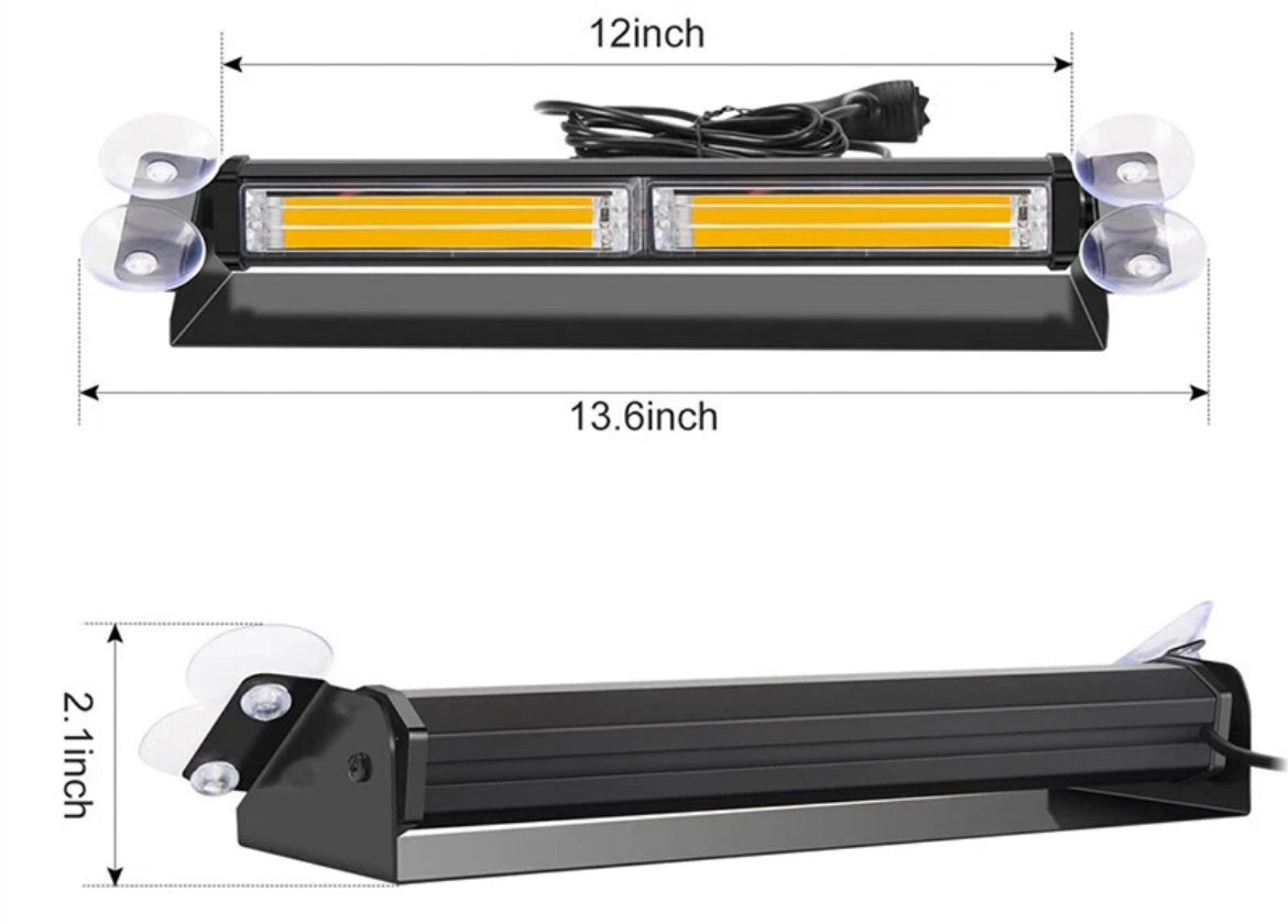 Amber led dash beacon