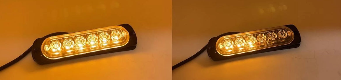 6led grill strobes